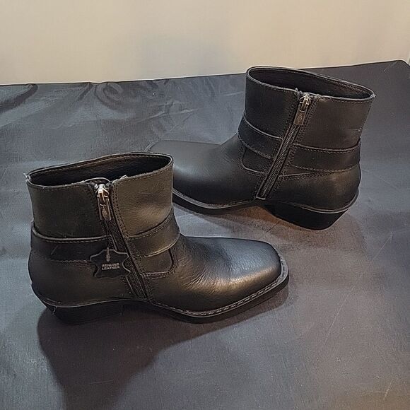 BRAND NEW SUN STONE BROWN RING HARDWARE NON-SLIP BREATHABLE SQUARE TOE - Picture 4 of 16